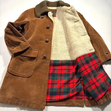 VAN JACKET 돈키 코트 코듀로이 호두 버튼 보아 자켓