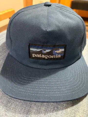Patagonia 네이비 파도 택 스냅백 캡