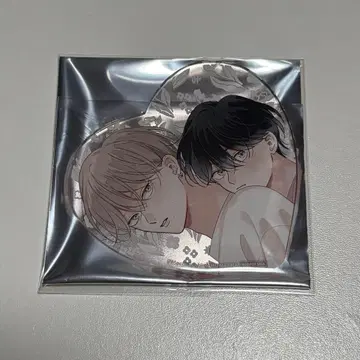 Pale Blue Snow 치구하구나 키스 아크릴 코스터