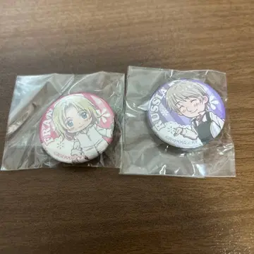 헤타리아 애니메이트 카페 캔뱃지 러시아 프랑스