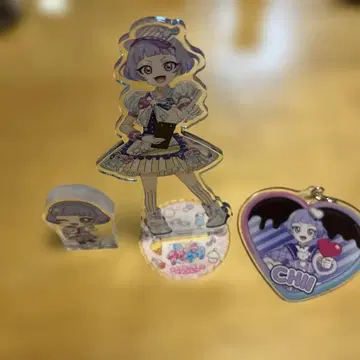 아이프리 콜라보 카페 아크릴 스탠드 치이 세트