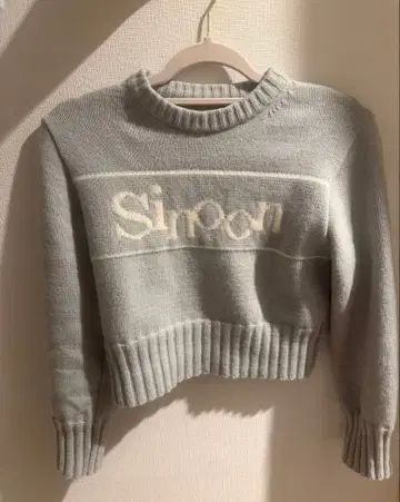 sinoon 니트 라이트 블루