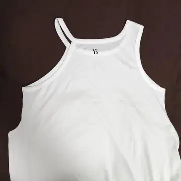 Y's 슬리브리스 상의 사이즈 2 화이트