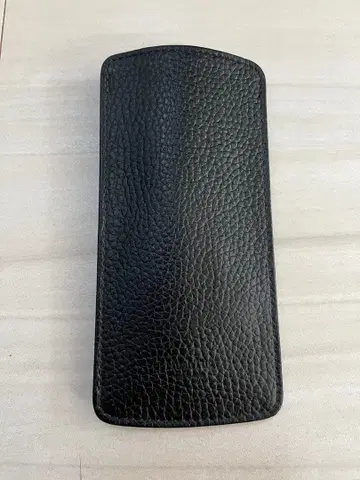 Hush Tag 해시태그 가죽 안경 케이스 블랙