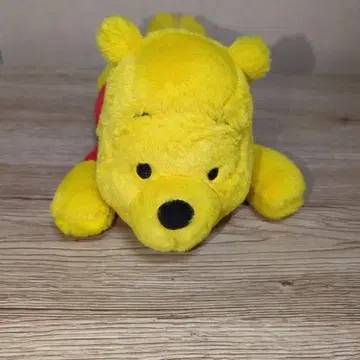 디즈니랜드 푸우 펜 케이스 봉제 인형 벌꿀 포함