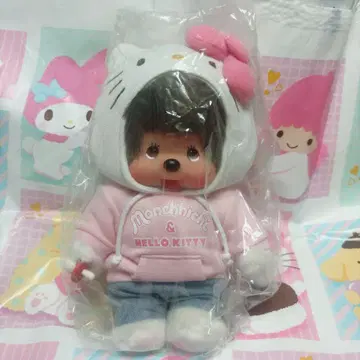 산리오 몽치치 키티 봉제 인형