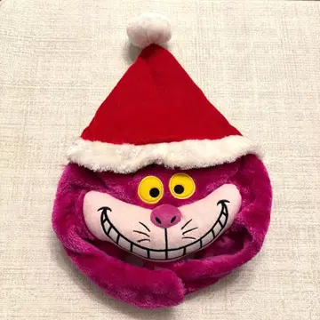 디즈니 원더랜드 앨리스 체셔 고양이 크리스마스 산타 팬캡