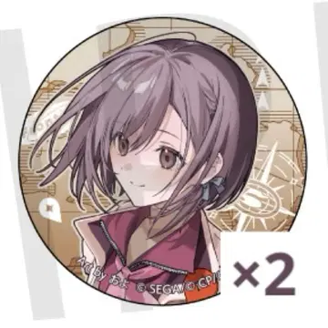 프로세카 세카라이 캔뱃지 시노노메 에나 x 2