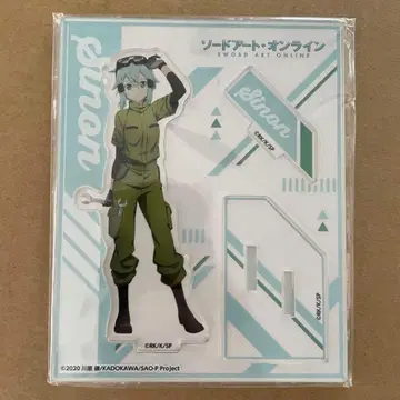 소드 아트 온라인 아크릴 스탠드 시논 메카닉 신규 일러스트