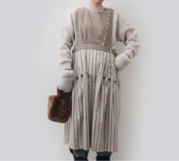 YAB-YUM 에이프런 원피스