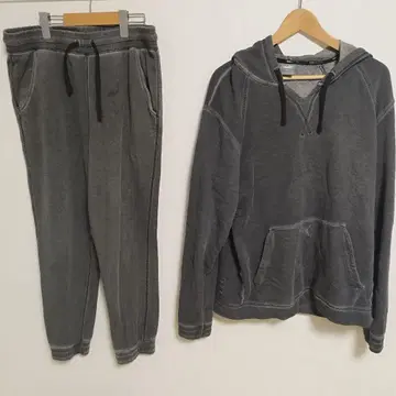 L 사이즈 맨투맨 상하의 남성용 셋업/PUMA STUDIO WASH