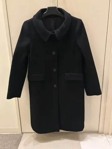 theory 블랙 롱 코트