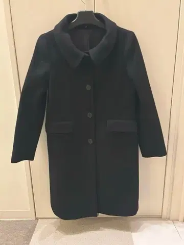 theory 블랙 롱 코트