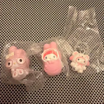 마이멜로디 캡슐 토이 3종 세트