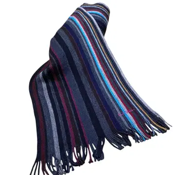 Paul Smith 폴 스미스 멀티 스트라이프 머플러 울