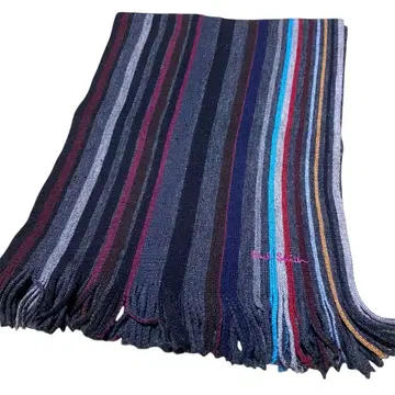 Paul Smith 폴 스미스 멀티 스트라이프 머플러 울