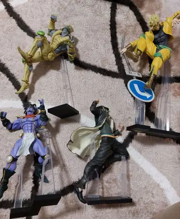 제일복권 죠죠 STAND RUSH! 피규어 ABCD 4체 세트