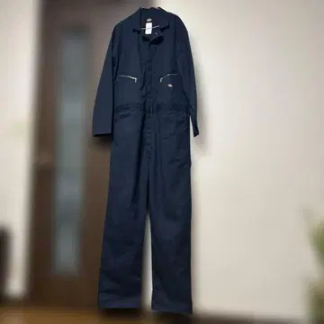 Dickies 네이비 오버롤 2XL