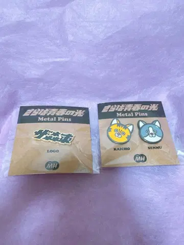 사라바 청춘의 빛 스테고로 핀 배지