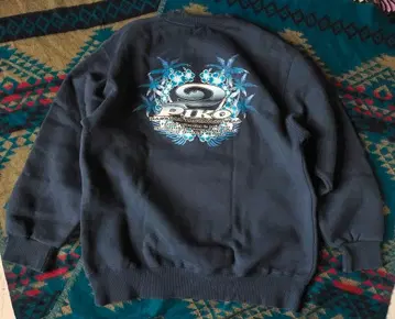 피코 올드 서프 속기모 맨투맨 Y2K