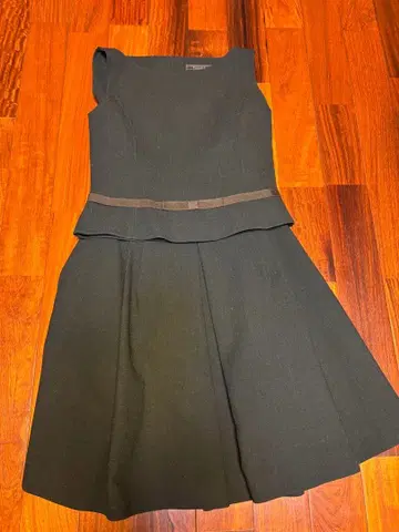 FOXY 스커트 셋업 차콜 그레이