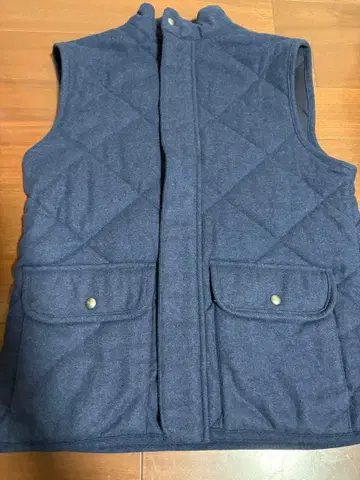 Gap 갭 네이비 퀼팅 베스트 M