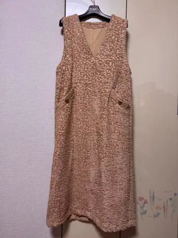 YAMADAYA Vin 재퍼 스커트 베이지 미사용 새상품