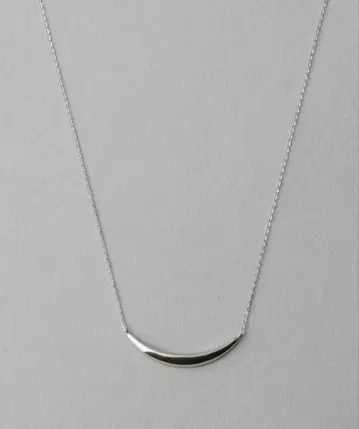 [ONLINE Limited] 크레센트 문 목걸이 ete