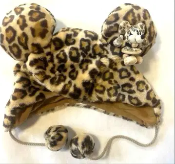 레어 [ Disney ] 디즈니 미니 팬캡 레오파드 무늬 레오파드