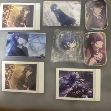 프로세카 아사히나 마후유 코롯토 아크릴 스탠드 캔뱃지 카드 세트