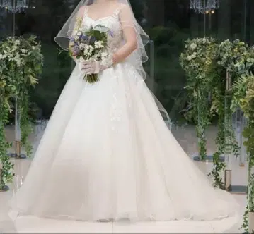 VieuxParis 슬리브리스 A라인 웨딩 드레스