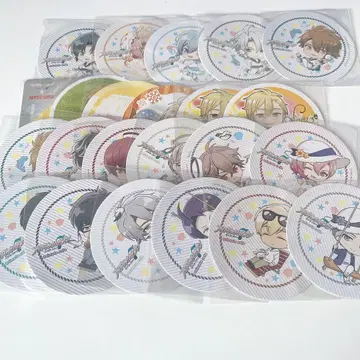 아이돌리쉬 세븐 애니카페 코스터 등 10주년 시리얼