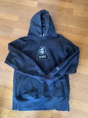 xgirl 블랙 트레이닝복 Champion 로고