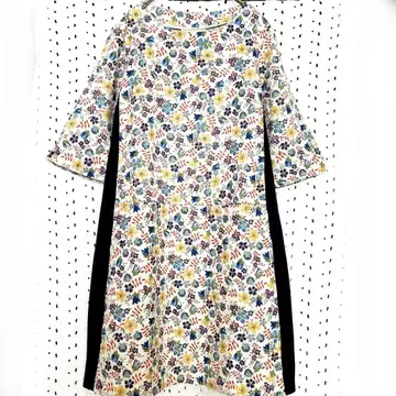 아즈노우아즈 리버티 린넨 튜닉 원피스 린넨100 슬림 효과