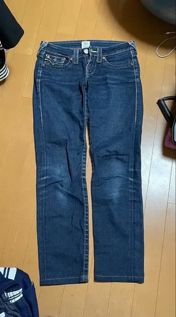 트루 릴리전 청바지 사이즈 26 다크 블루