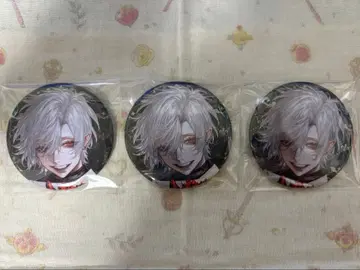 니지산지 쿠츠하 랜덤 캔뱃지 금박