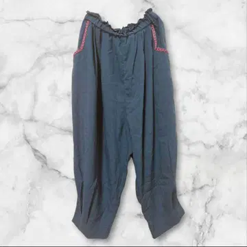 TITICACA 티티카카 에그 턱 팬츠 남녀 공용 터콰이즈 M