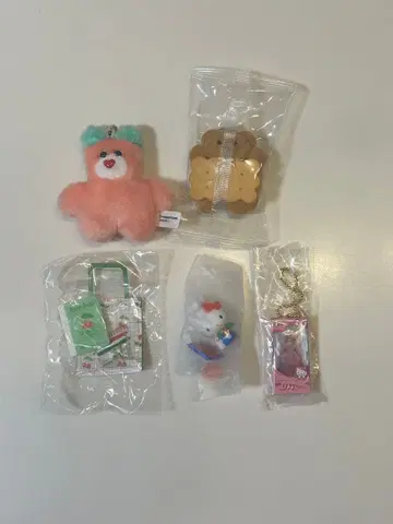 캡슐 토이 가챠가챠 5종 세트