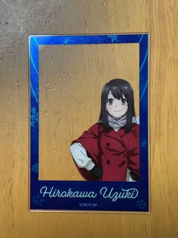 청춘 돼지 아크릴 트레이딩 카드 오가키 히로카와 우즈키