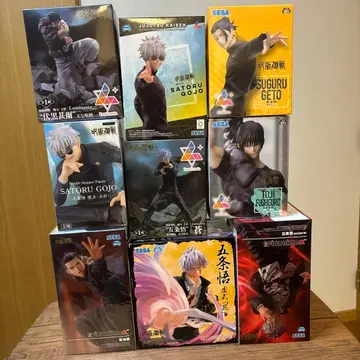 주술회전 회옥옥절 피규어 9종 세트