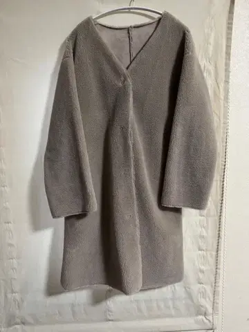 저널 스탠다드 relume 노카라 보아 코트