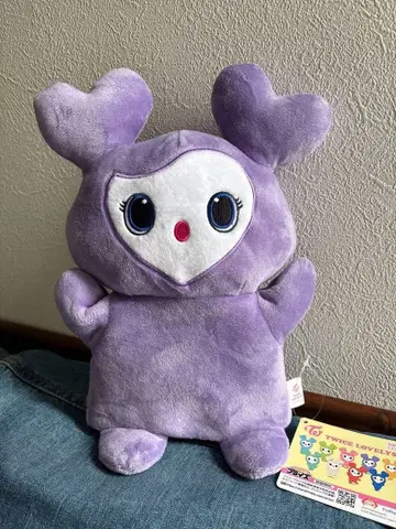 TWICE LOVERYS 봉제 인형 퍼펫 사나 GIGO 한정판