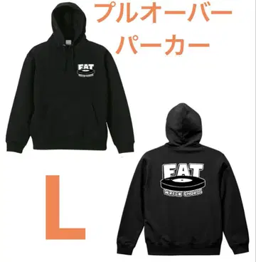 FAT WRECK CHORDS 풀오버 후드티 L 사이즈 블랙