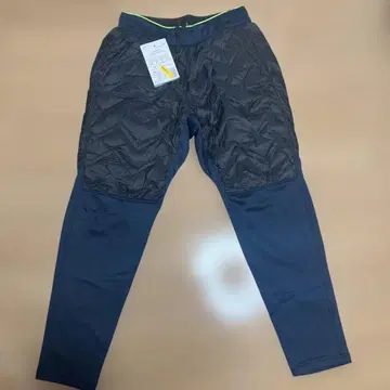 [ 새상품 ] 워크맨 믹스 다운 크로스 쉴드 팬츠 블랙 x 네이비 M