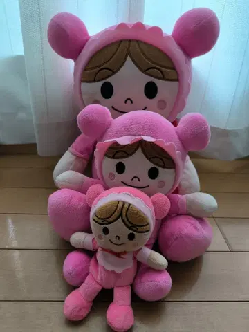 호빵맨 봉제 인형 세트