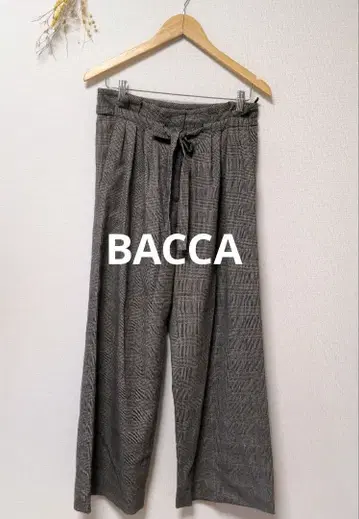 BACCA 바카 팬츠 하의 울 체크 일본제 투모로우랜드