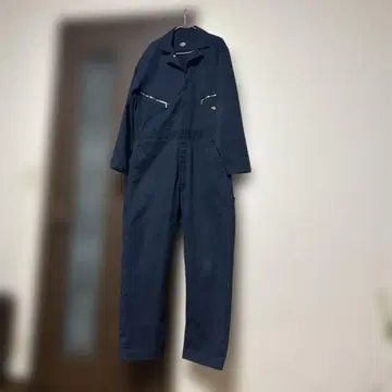Dickies 네이비 오버롤 작업복