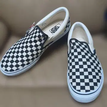 VANS 체커 패턴 슬립온