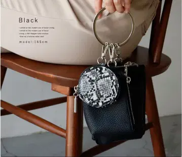 스마트폰 숄더백 블랙