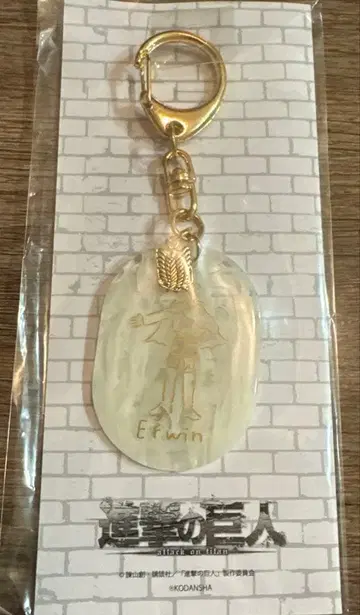 진격의 거인 x 키토 이노리 아크릴 키링 엘빈